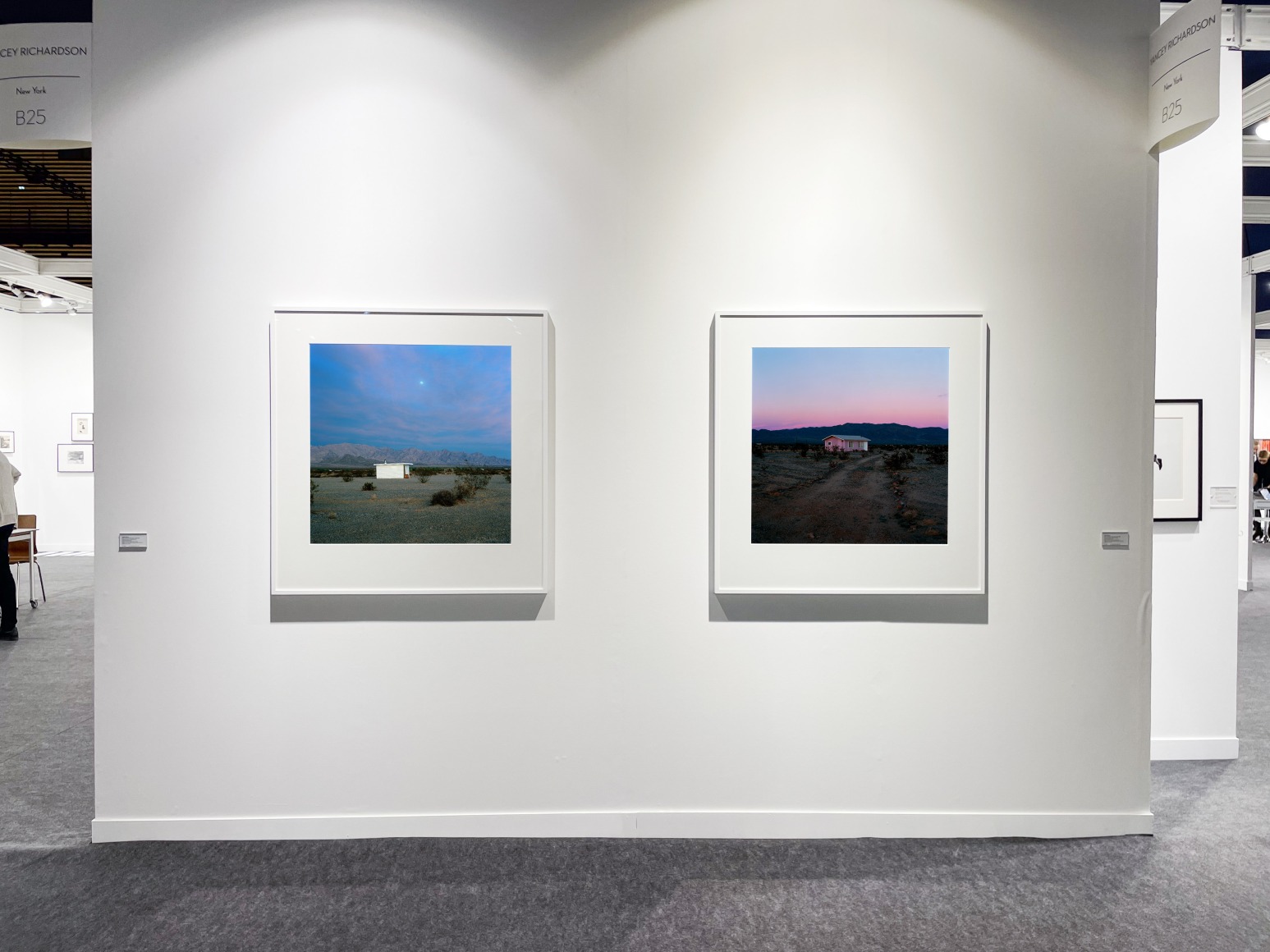 Installation view, Yancey Richardson at Paris Photo, 2023.