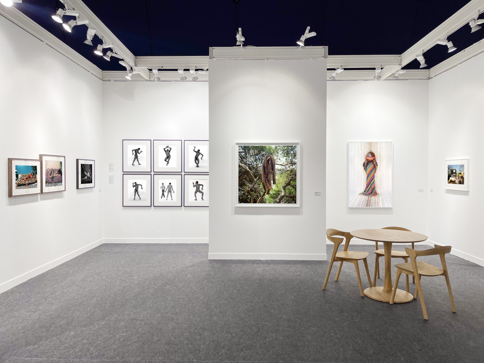 Installation view, Yancey Richardson at Paris Photo, 2023.