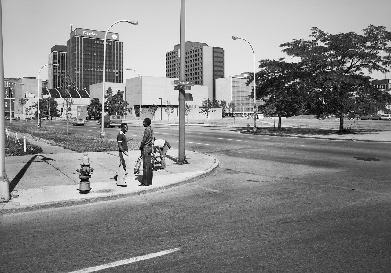 Syracuse #6, 1983/2022. Archival pigment print. 39 5/8 x 54 inches.