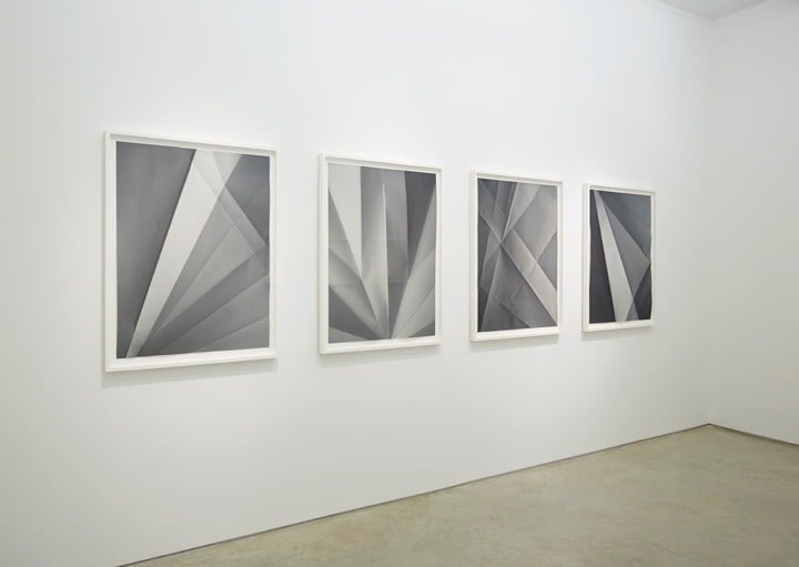 Installation view Alyson Shotz, Double Fold, 2013