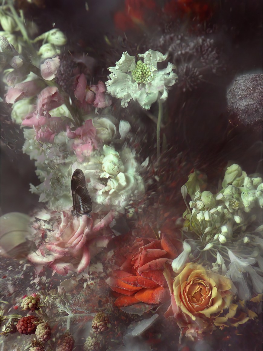 Ori Gersht,&nbsp;Untitled 01,&nbsp;from the series&nbsp;Fusing Time,&nbsp;2022.&nbsp;Archival pigment print,&nbsp;59 x 44 inches.