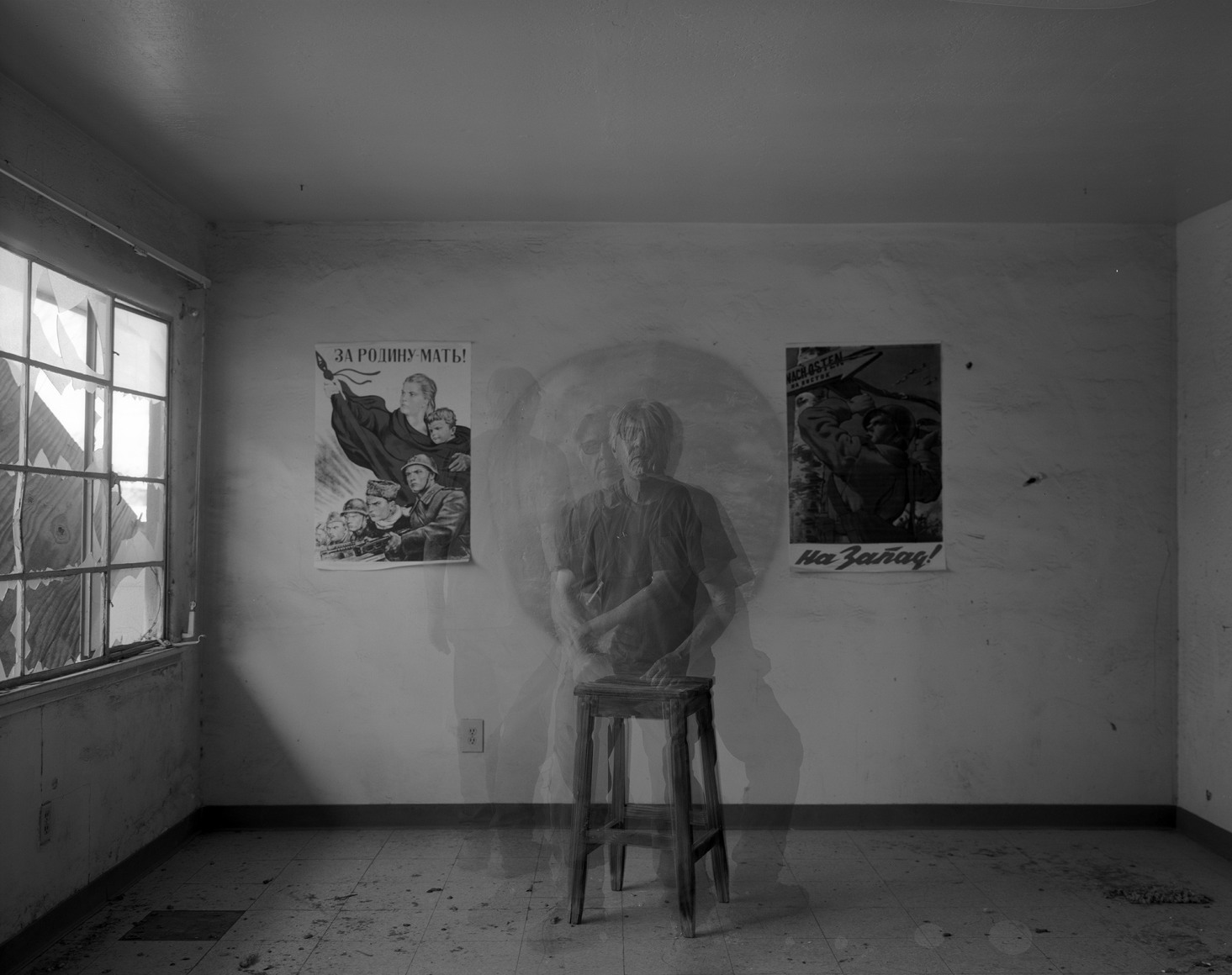 George Air Force Base, Daybreak, 3_2019C_11, 2019. AZO gelatin silver contact print, 8 x 10 inches. &nbsp; &nbsp;