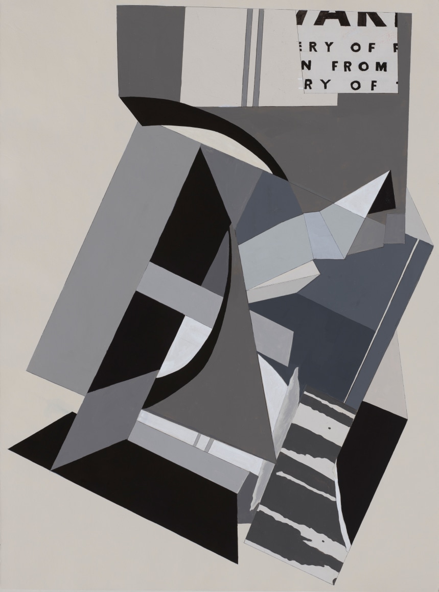 Of-From,&nbsp;2021. Acrylic on paper. 30 x 22 inches.&nbsp;