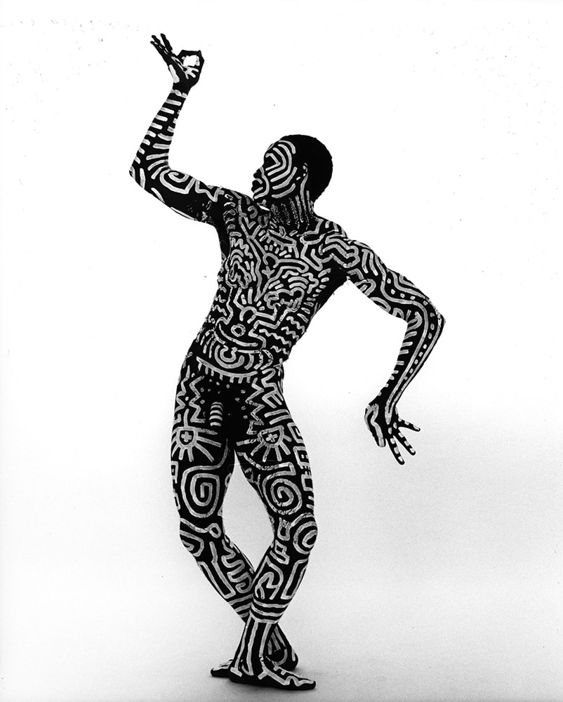 Tseng Kwong Chi,&nbsp;Bill T. Jones,​ 1983. Gelatin silver print,&nbsp;image: 18 7/8 x 15 3/8 inches, frame: 27 7/8 x 24 3/8 inches.