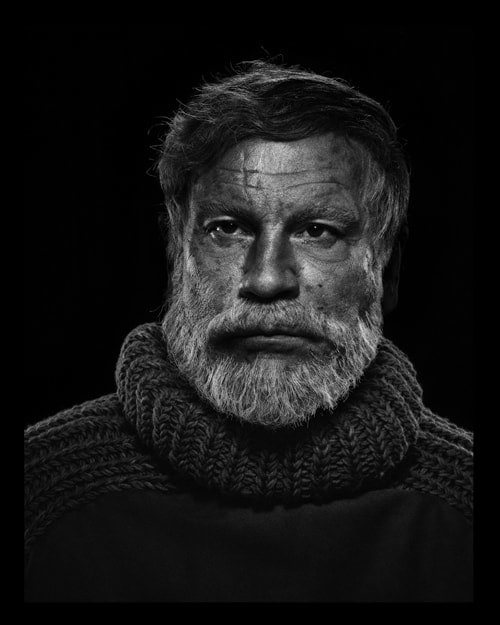 Yousuf Karsh / Ernest Hemingway (1957), 2014,&nbsp;Archival pigment print,&nbsp;18 x 14 inches