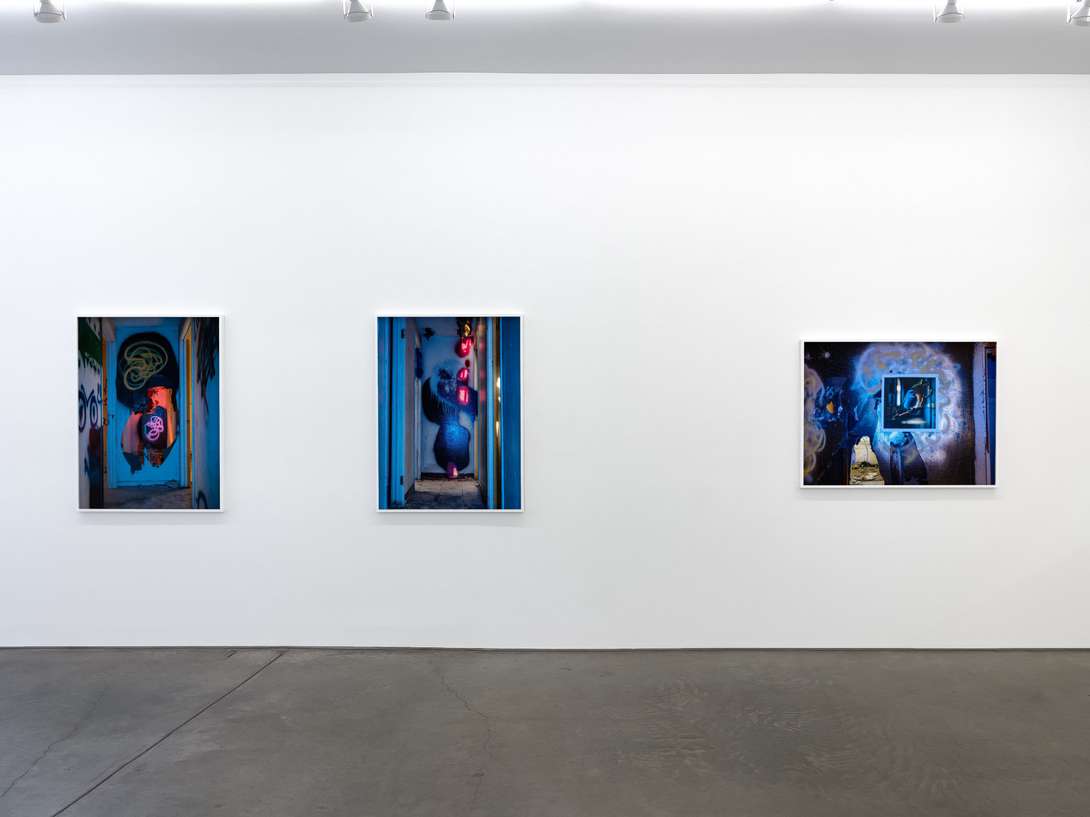 Installation view, John Divola,&nbsp;The Ghost in the Machine, Yancey Richardson, 2025.