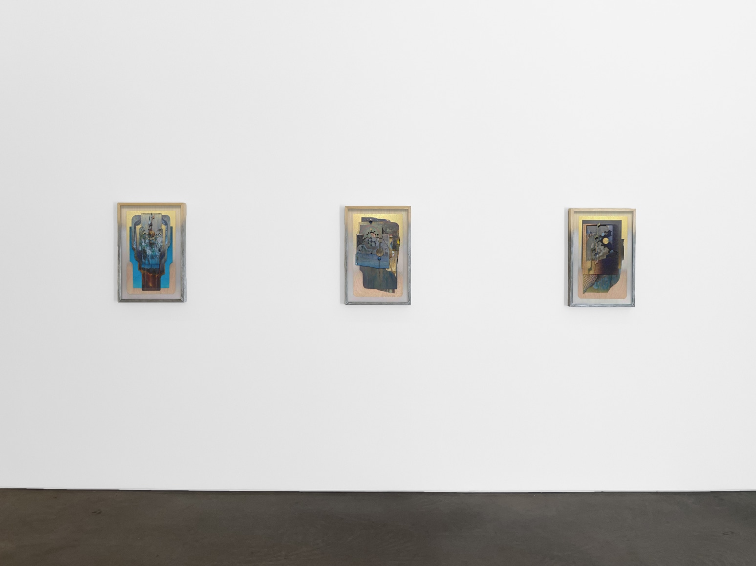 Installation view, Omar Barquet, Oracles, Yancey Richardson Gallery, 2024.