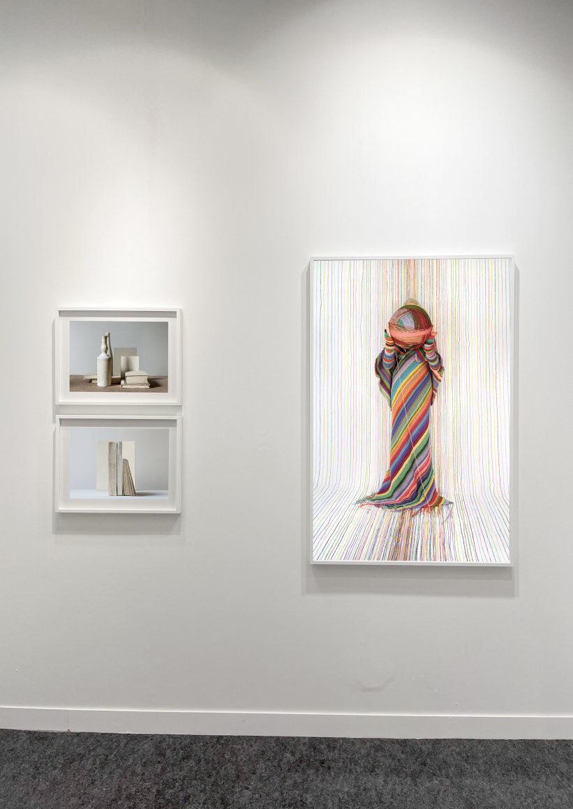 Installation view, Yancey Richardson at Paris Photo, 2023.