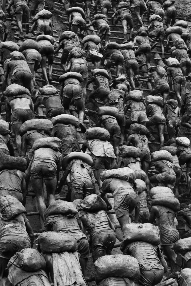 Sebastião Salgado,&nbsp;Serra Pelada, Brazil (Backs), 1986.&nbsp;Gelatin silver print,&nbsp;16 x 20 inches.