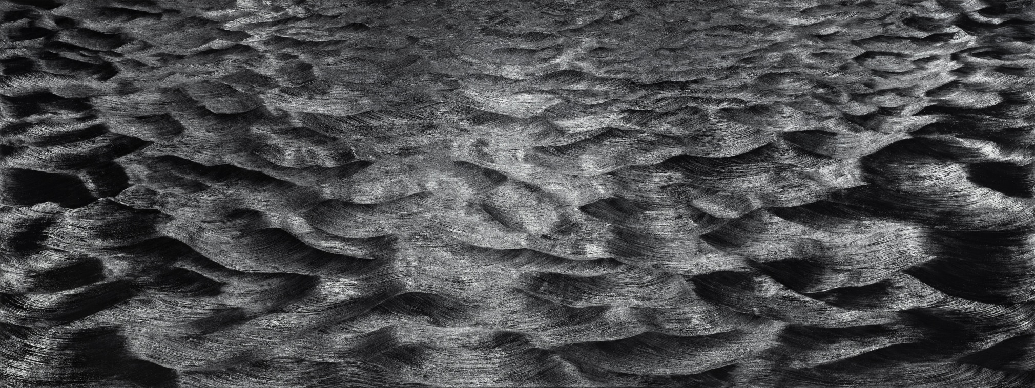 Karen Gunderson, Abundance, 2023. Oil on linen, 36 x 96 inches.