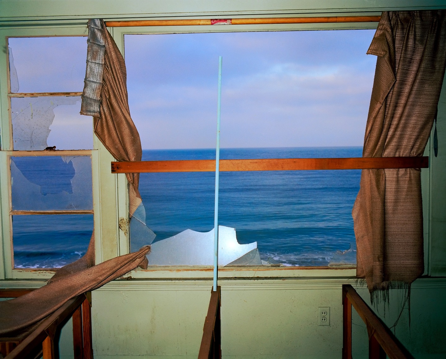 John Divola. Zuma #3, 1977. Archival pigment print, 40 x 50 inches.