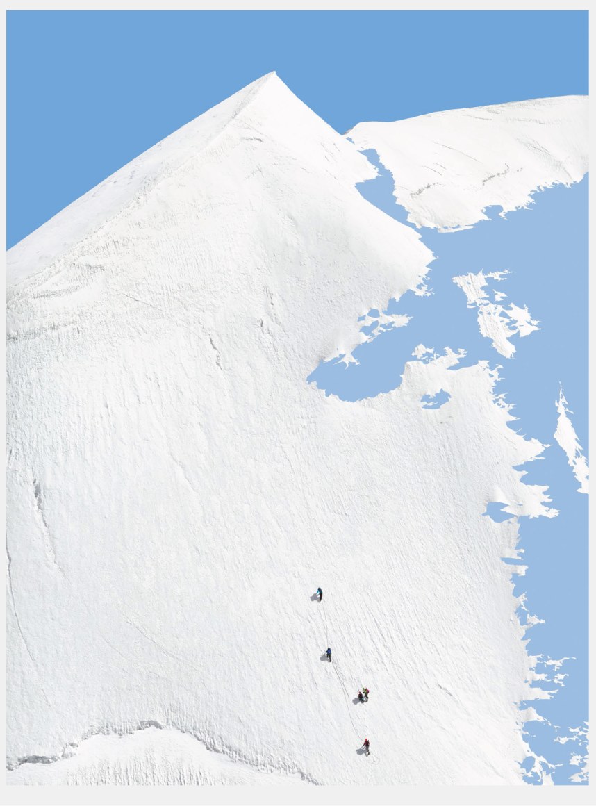 Olivo Barbieri,&nbsp;Alps &ndash; Geographies and People #7, 2013.&nbsp;Archival pigment print,&nbsp;59 x 45 inches.