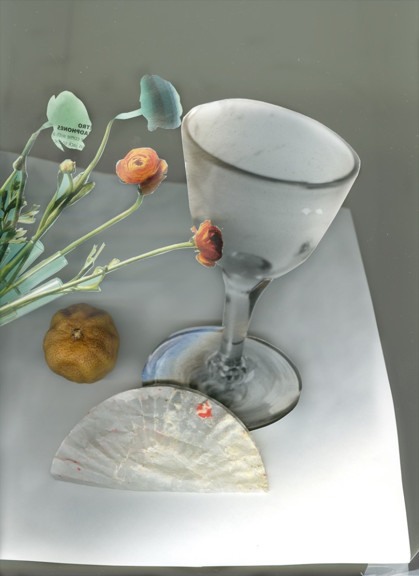 Laura Letinsky, Untitled #1, 2013, from the series Albeit. Chromogenic print, image: 11 1/2 x 8 1/2 inches, frame: 17 1/2 x 14 1/2 inches.