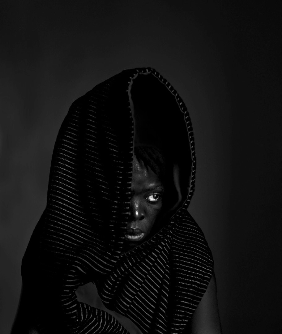 Zanele Muholi, Qondani I, Free State, Bloemfontein, 2019, from the series Somnyama Ngonyama. Gelatin silver print, 23 5/8 x 19 7/8 inches.&nbsp;