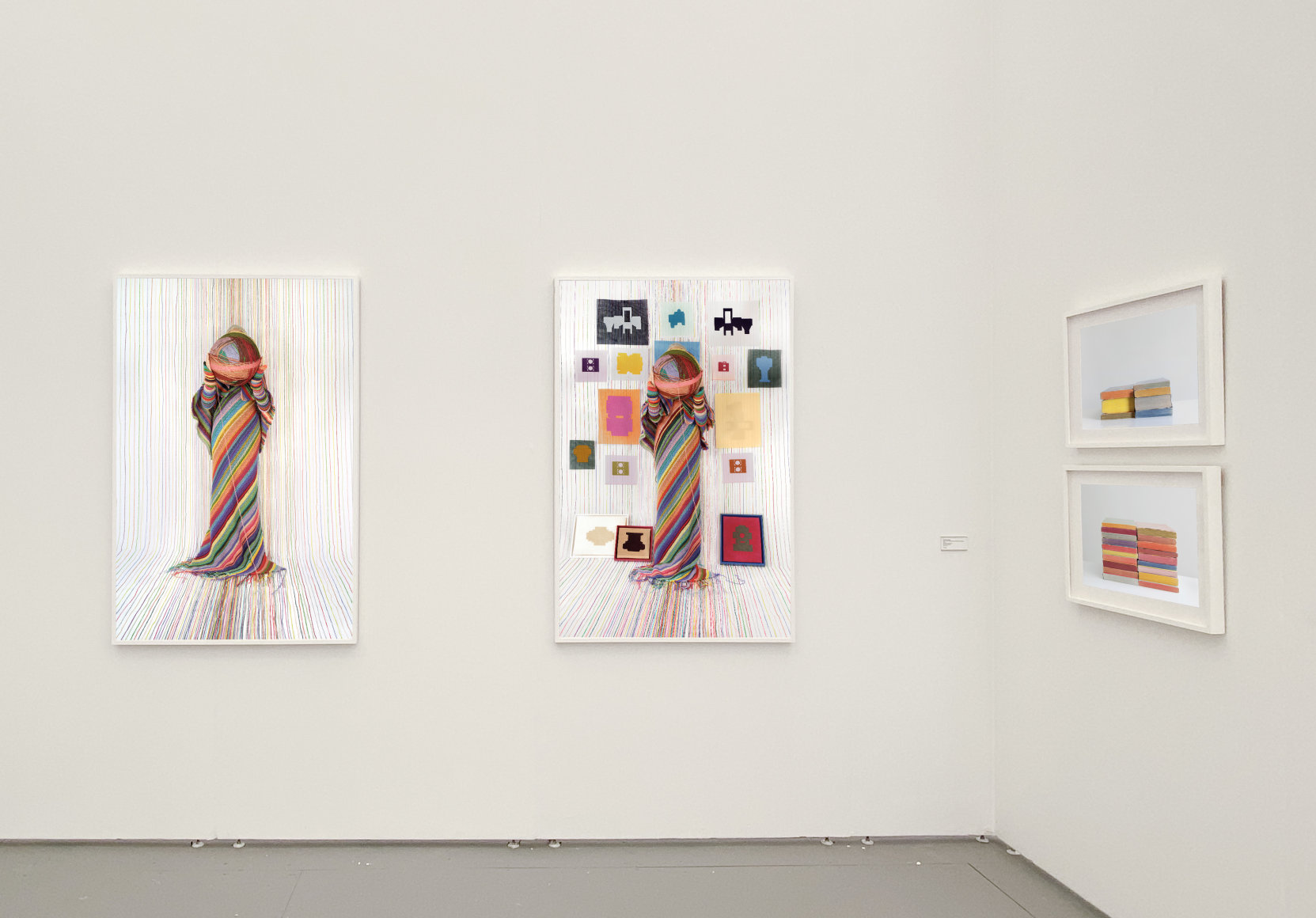 Installation view, Yancey Richardson at Untitled Art: Miami Beach, 2023.
