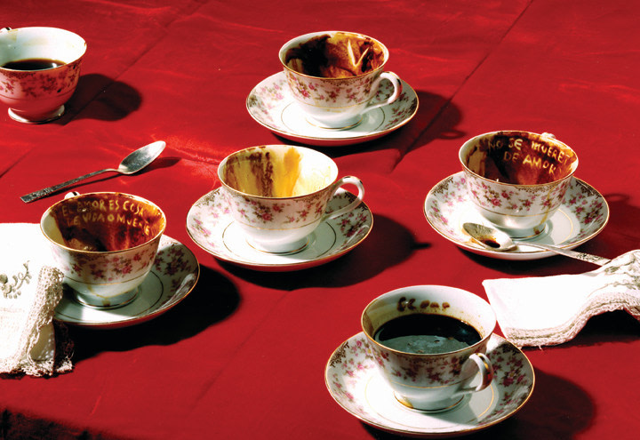 El amor es cosa de vida o muerte (love is a matter of life and death), 2005. Cibachrome Print. 40 x 50 inches, edition of 6.