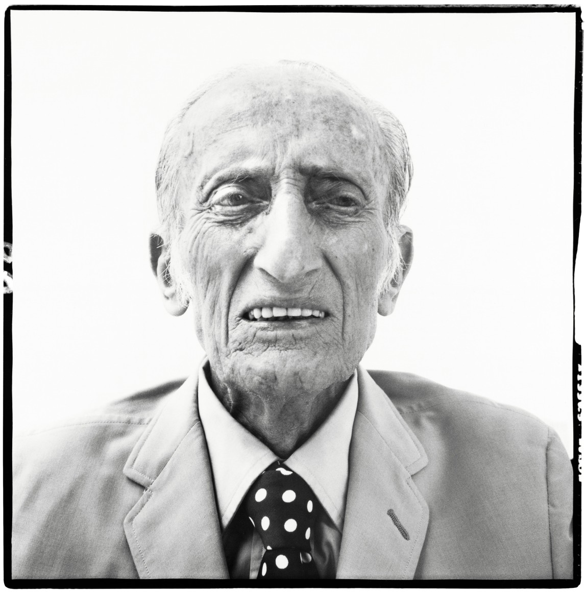 Richard Avedon, Jacob Israel Avedon, father of Richard Avedon, Sarasota, Florida, May 15, 1971. &copy; The Richard Avedon Foundation.