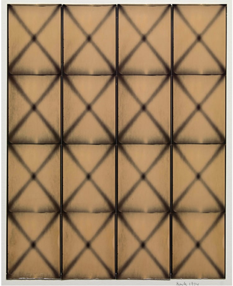 Untitled, PB #1060, 1974.&nbsp;Vintage gelatin silver photobooth prints,&nbsp;8 x 6 1/4 inches.&nbsp;