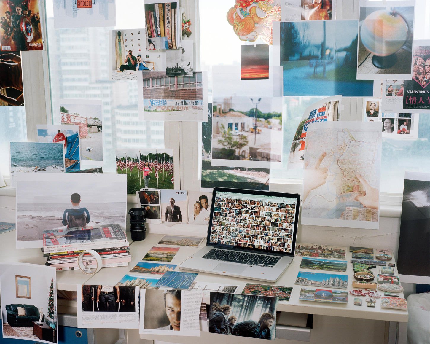 My Desktop, 2018. Archival pigment print.&nbsp;From the series&nbsp;Temporarily Censored Home.