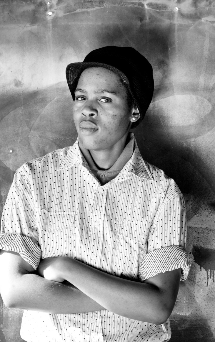 Akhona Hentili, Makhaza, Khayelitsha, Cape Town,&nbsp;2011, From the Series Faces and Phases.