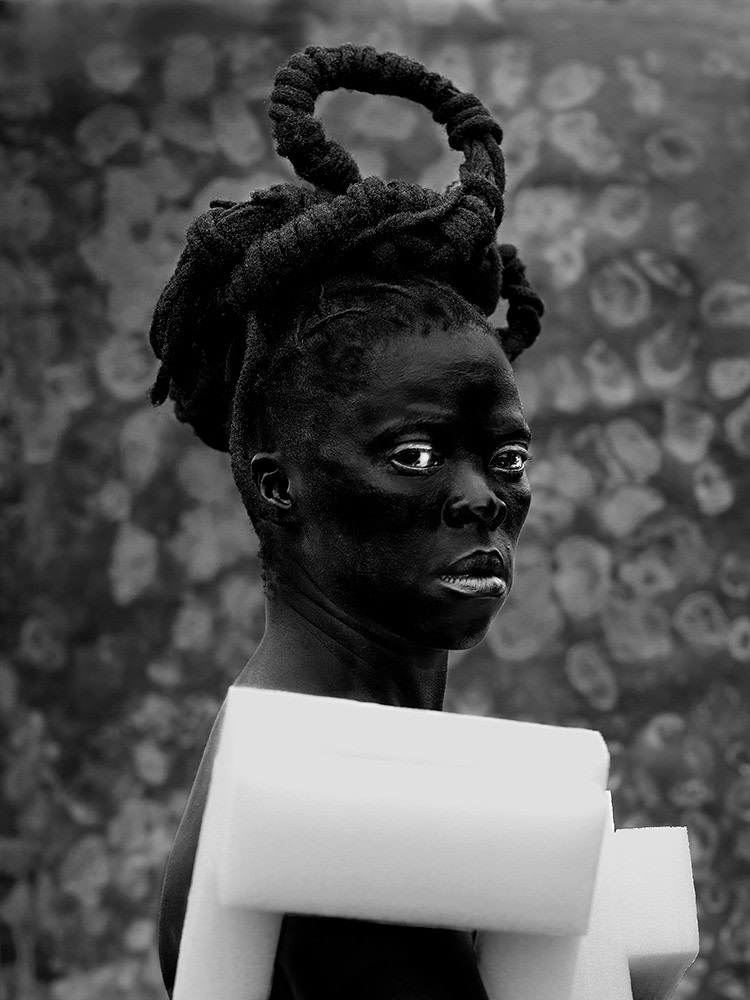 Zanele Muholi,&nbsp;Bangezile, Adams Mission, 2021. Gelatin silver print, 21 5/8 x 16 1/8 inches.