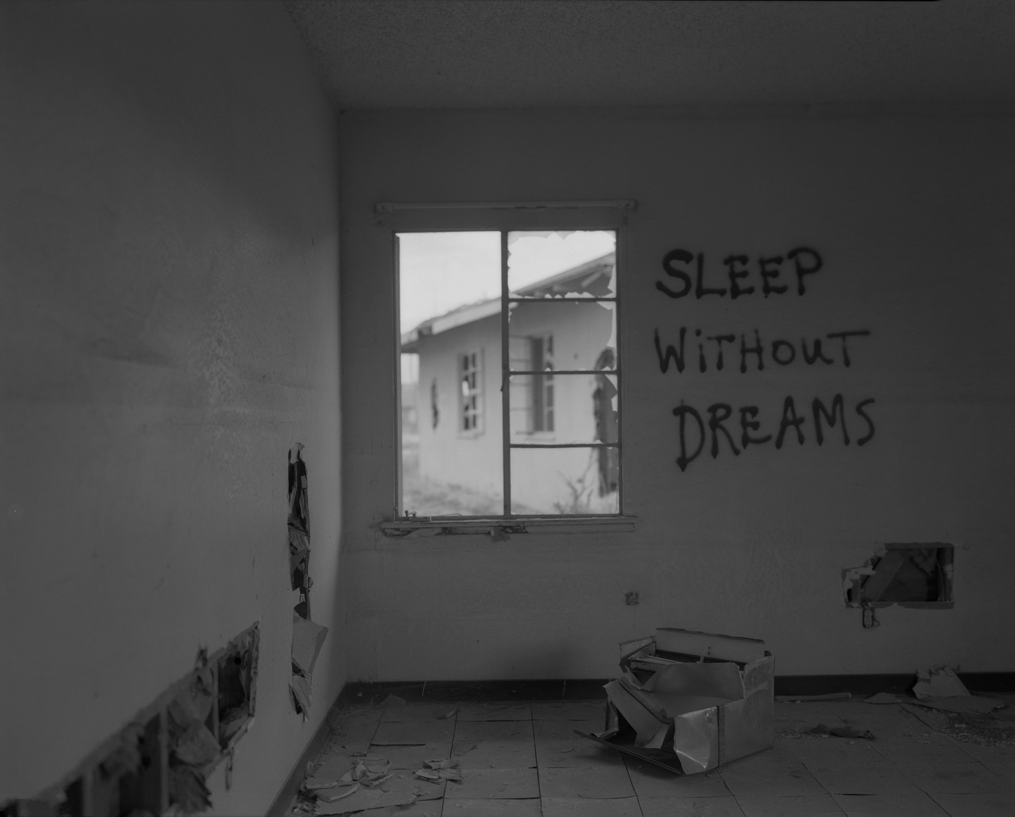 George Air Force Base, Daybreak, 1_2019A_10, 2019. AZO gelatin silver contact print, 8 x 10 inches. &nbsp; &nbsp;