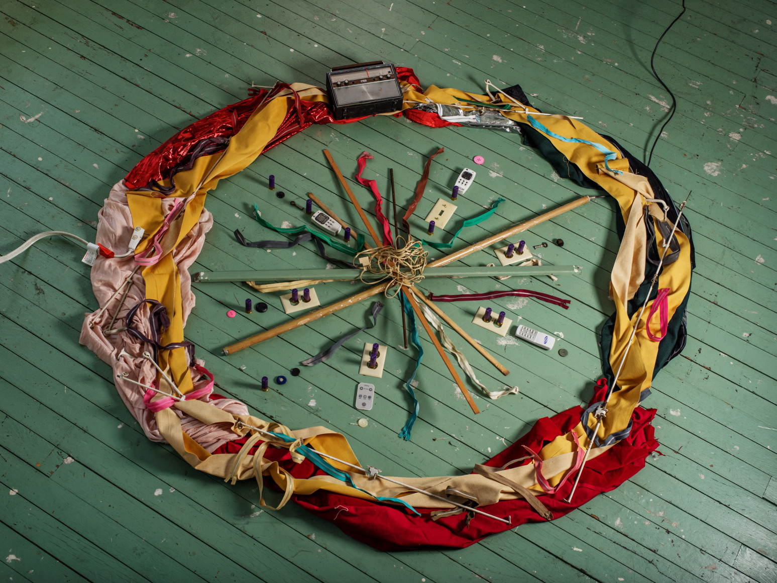 Sewing Circle,&nbsp;2018.&nbsp;Archival pigment print. From the series&nbsp;Knit Club.