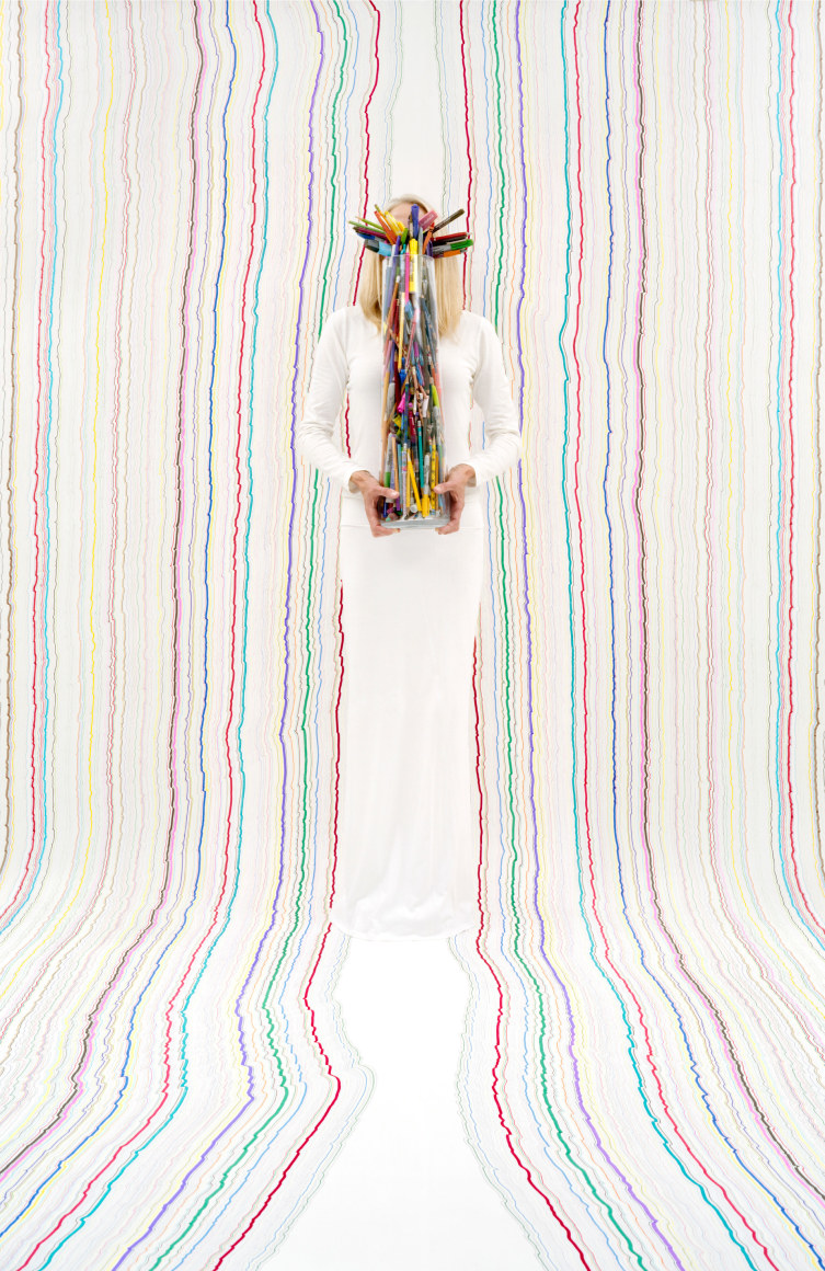 Rachel Perry,&nbsp;Lost in my Life (Chiral Lines 1), 2016. Archival pigment print,&nbsp;30 x 20 inches, 60 x 40 inches, or 90 x 60 inches.