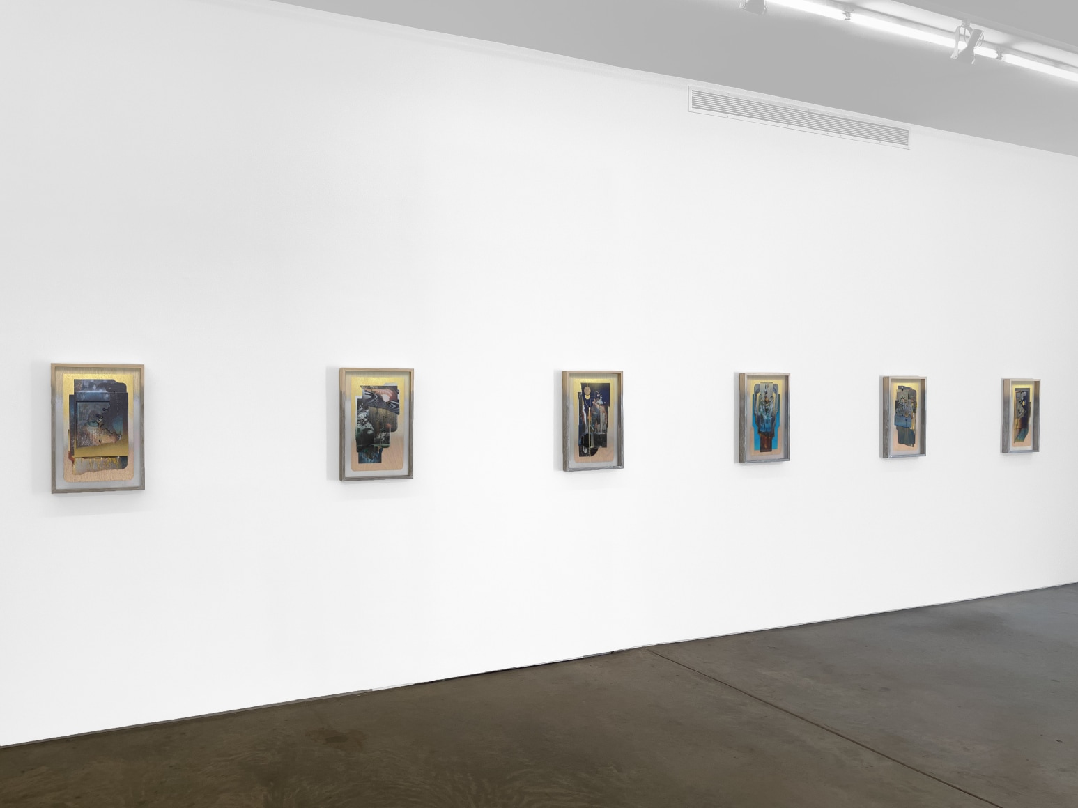 Installation view, Omar Barquet, Oracles, Yancey Richardson Gallery, 2024.