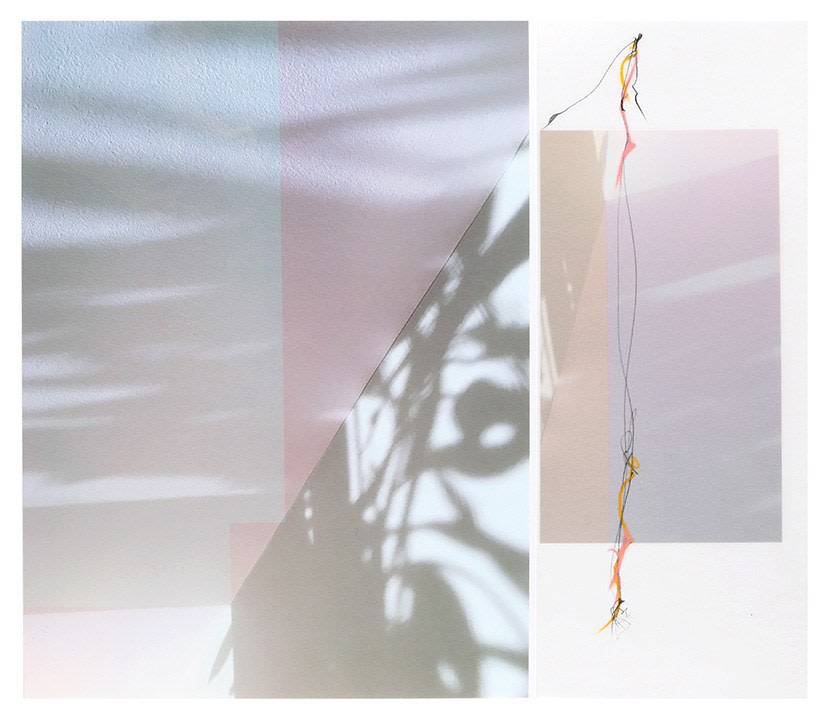 LS17_208, 2017. Archival pigment print with vellum and mixed media. 19 x 21 3/8 inches.&nbsp;