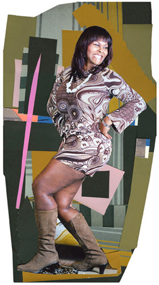 Mickalene Thomas, Fran: Show Me Some Love, 2009 