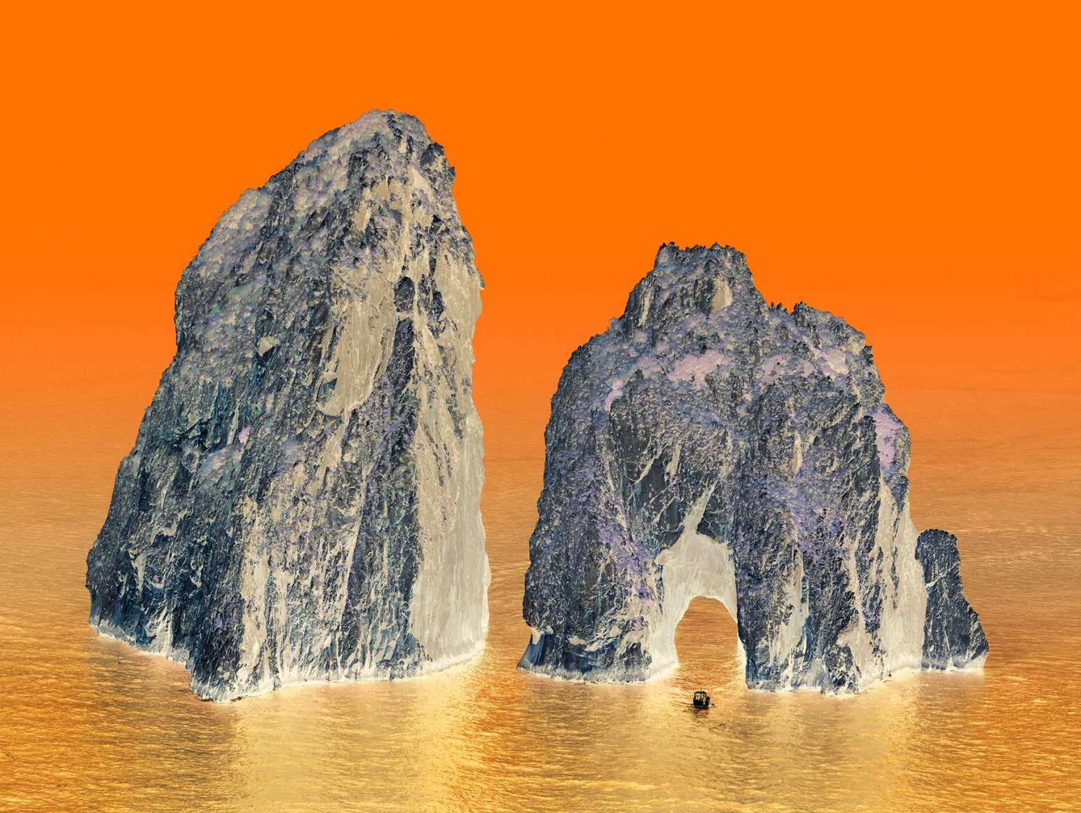 Capri #7, 2013. 65 x 85 inch archival pigment print. Edition of 6.&nbsp;