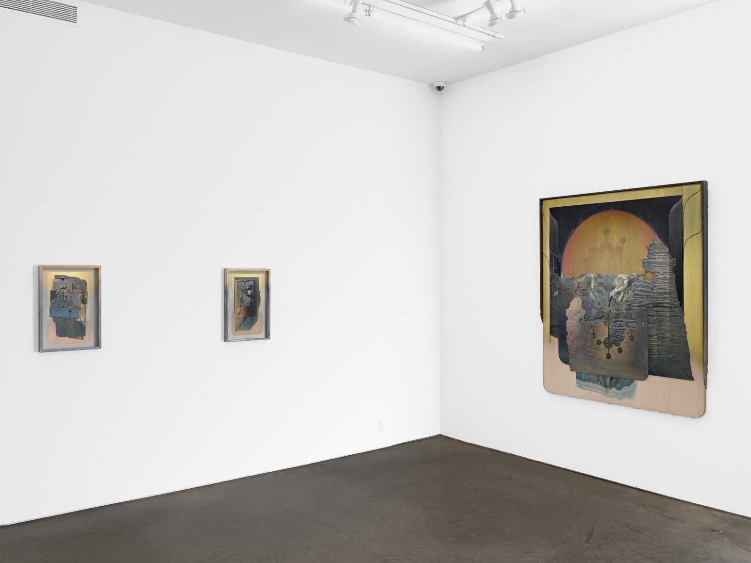 Installation view, Omar Barquet, Oracles, Yancey Richardson Gallery, 2024.