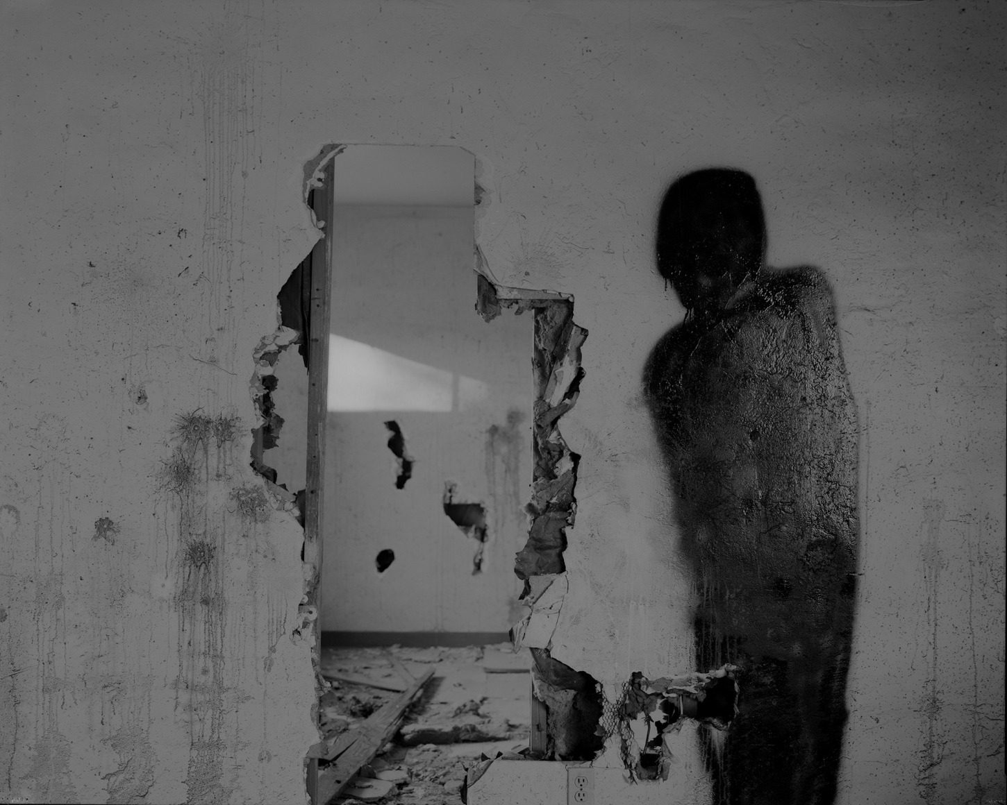 George Air Force Base, Daybreak, 7_22_2018_16P, 2018. AZO gelatin silver contact print, 8 x 10 inches. &nbsp; &nbsp;