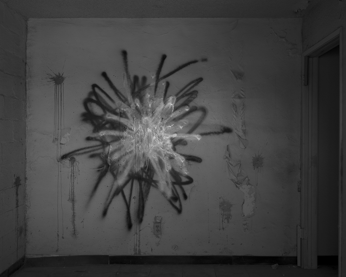 George Air Force Base, Daybreak, 4_2019B_16A, 2019. AZO gelatin silver contact print, 8 x 10 inches. &nbsp; &nbsp;