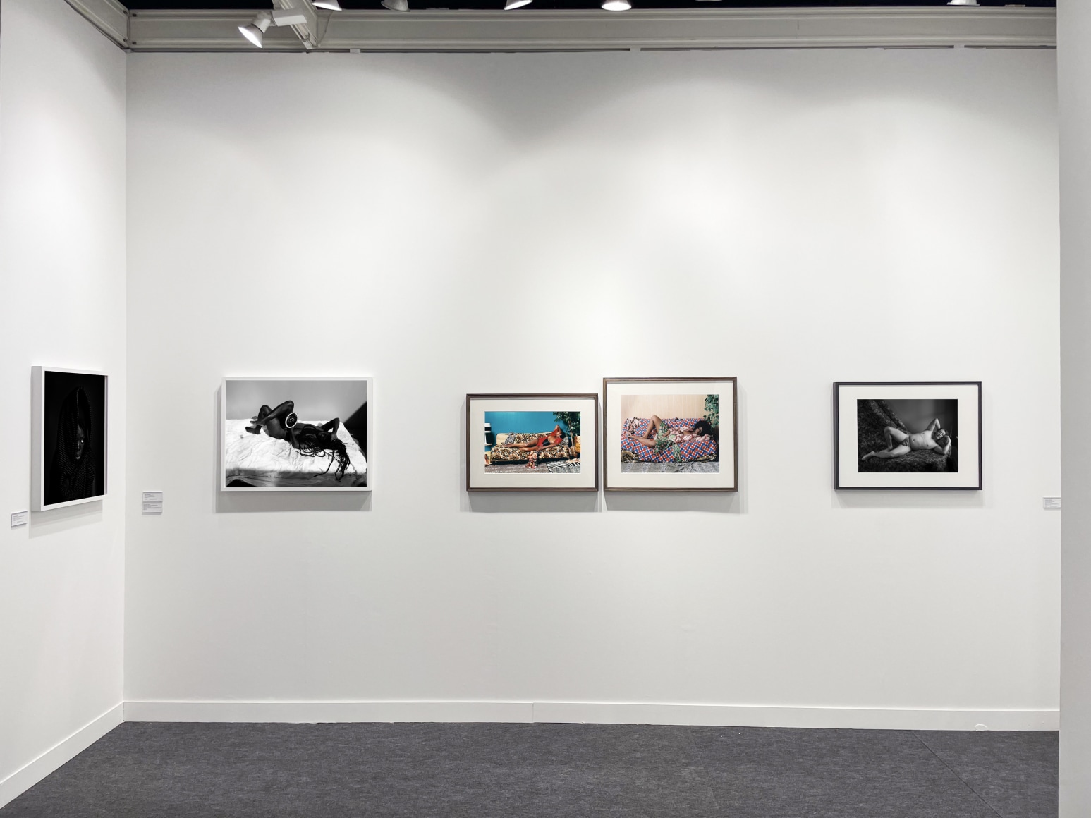 Installation view, Yancey Richardson at Paris Photo, 2023.