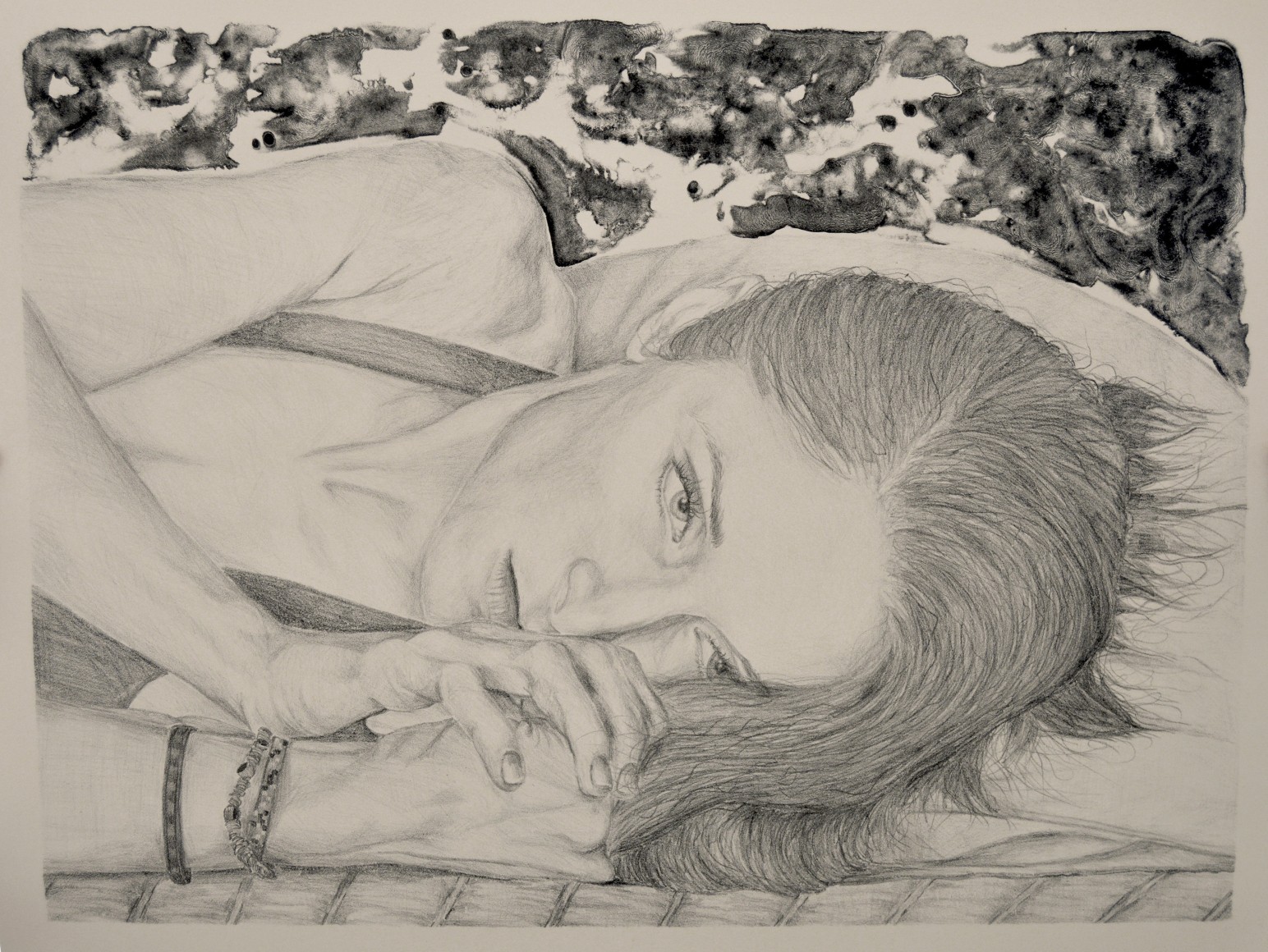 Kelli Vance  Untitled, 2018  lithograph  image: 18 x 24 inches  paper: 21 1/4 x 26 1/2 inches  edition of 20  $1,200