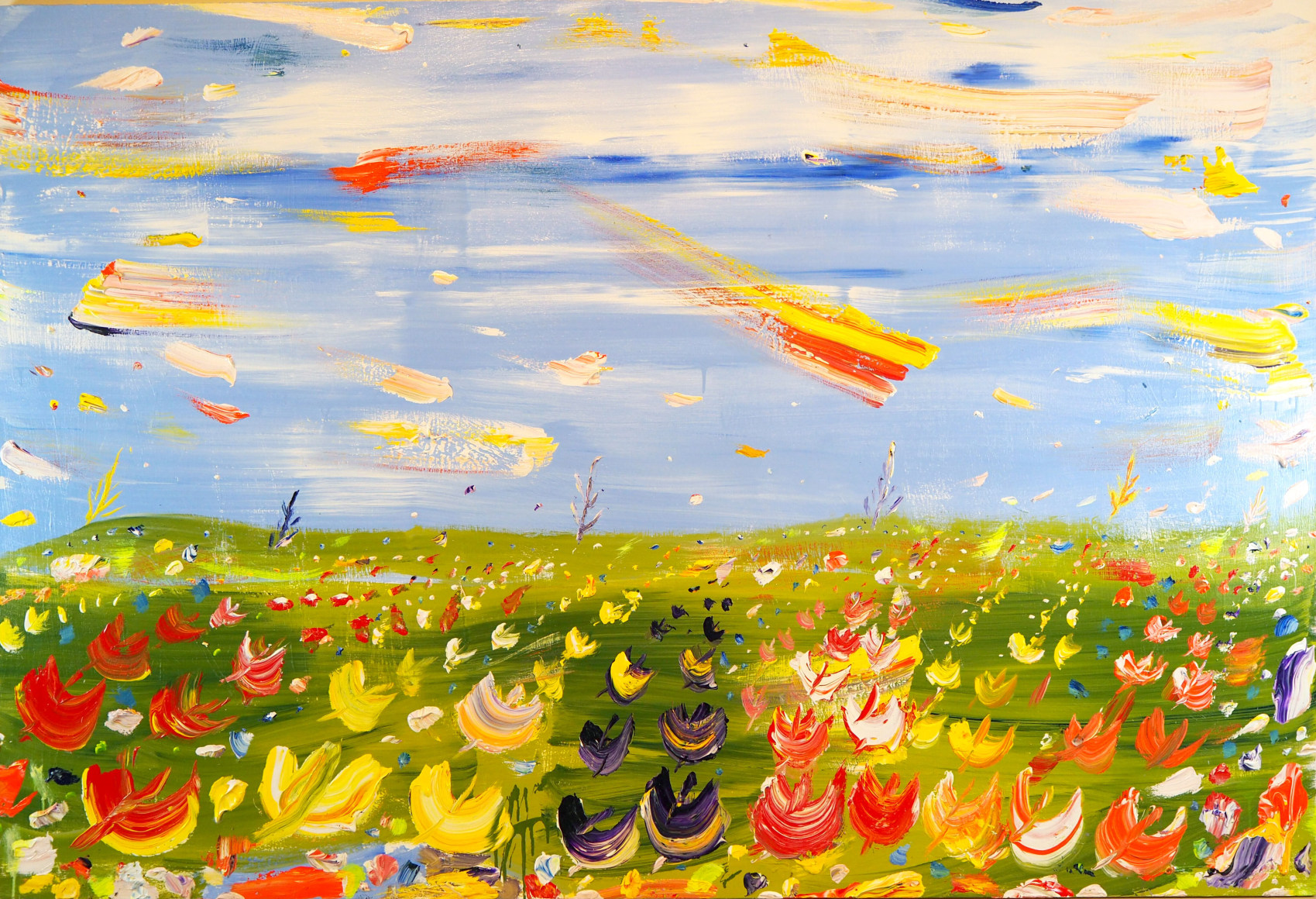 Brendan Cass Holland, 2017 acrylic on canvas 57 x 84 inches Inquire