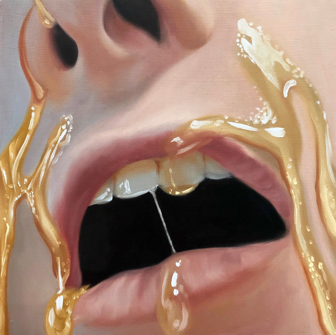 Kelli Vance Honey, 2012 oil on panel 8 x 8 inches $400