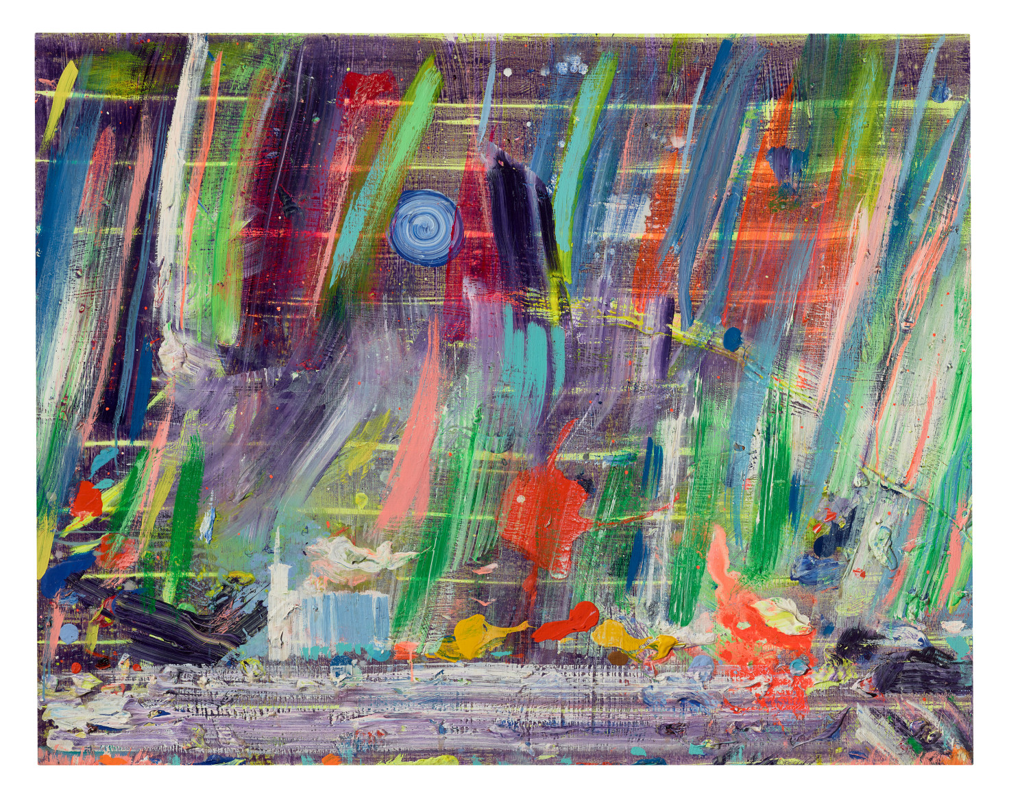 Brendan Cass Iceland, 2018 acrylic on canvas 48 x 60 inches