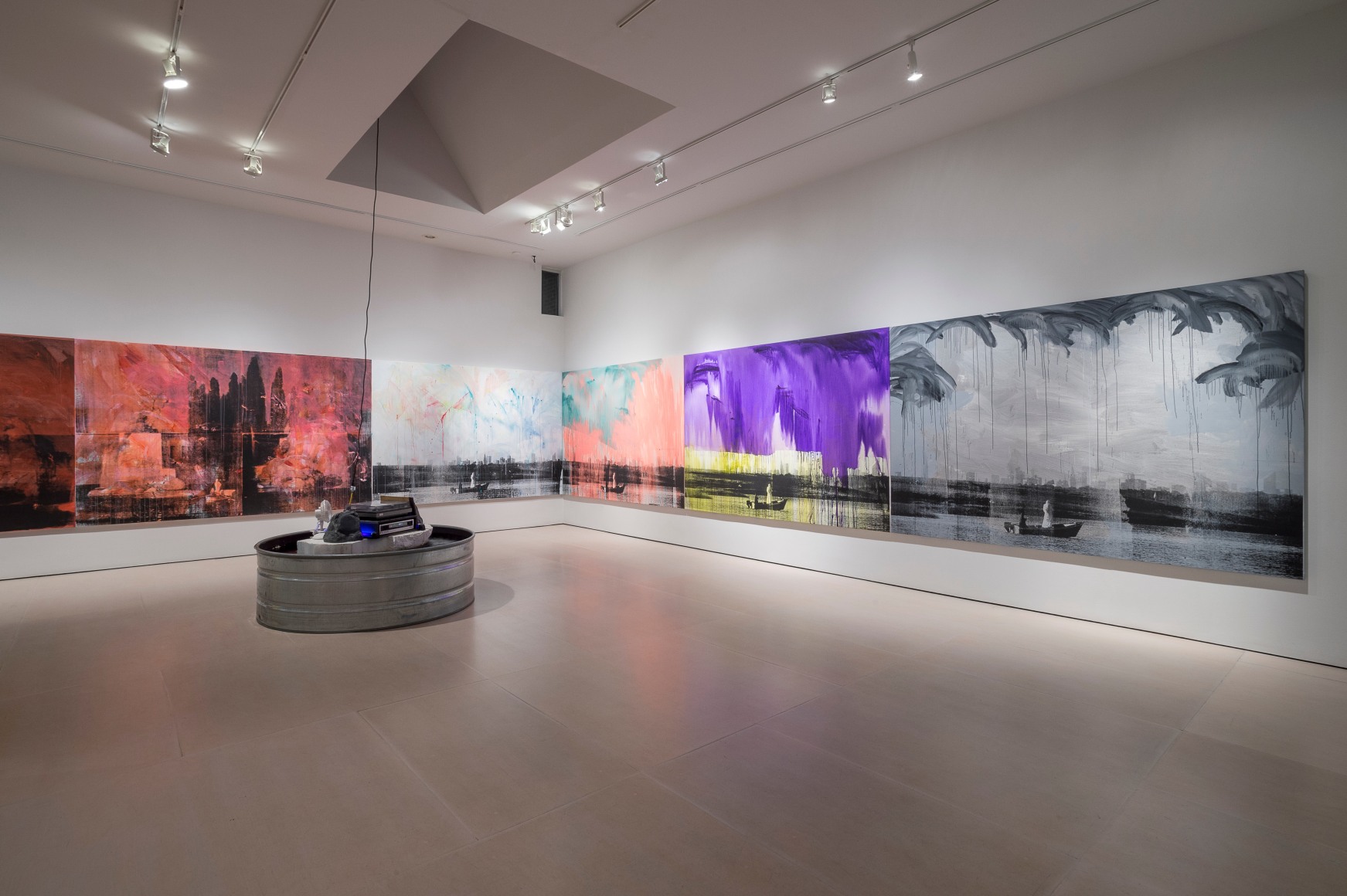 THE BRUCE HIGH QUALITY FOUNDATION Isle of the Dead (installation view) McClain Gallery, 2014