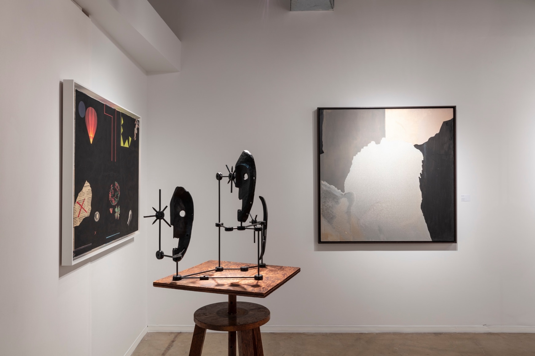 Bo Joseph  Caput Mortuum: Create Yourself from Darkness, 2018  bronze  20 1/4 x 24 5/8 x 11 inches  Edition of 3, with 2 AP