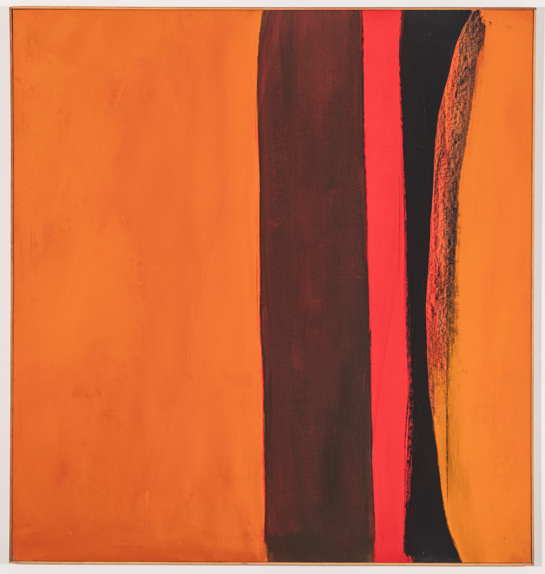 Cleve Gray Rust, 1969 Acrylic on canvas 64 x 60 inches