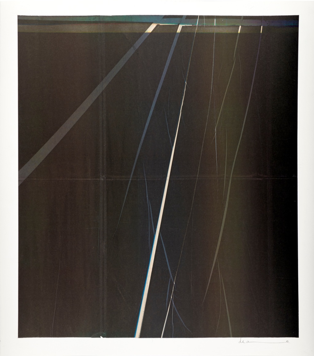 Anne Deleporte  Lightning, 2019 ink on paper mounted on Arches paper 25 5/8 x 22 3/4 inches