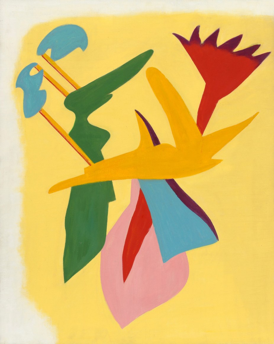 Flora Crockett 67, 1967 oil on canvas board 30 x 24 inches