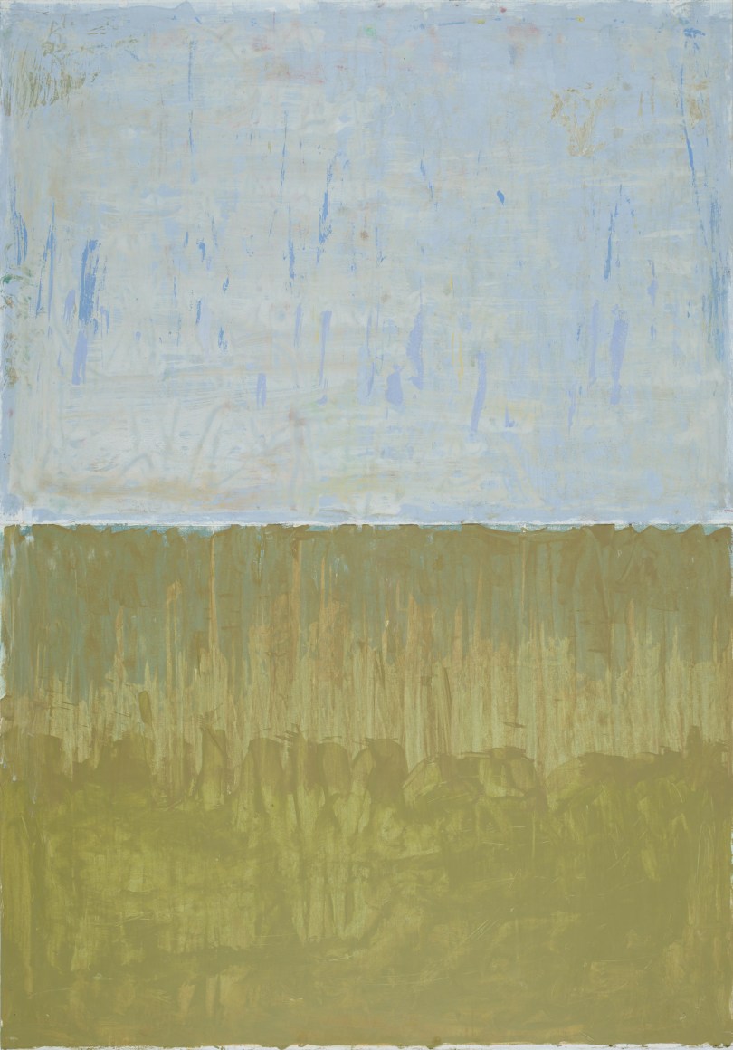 Christopher Le Brun D23, 2018 oil on paper paper: 59 1/16 x 41 3/8 inches frame: 61 3/8 x 43 1/2 inches