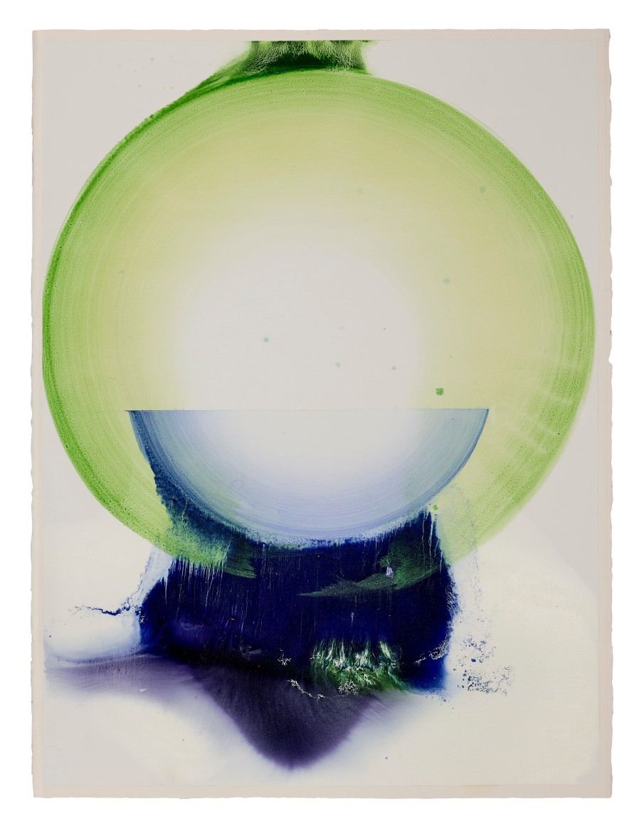 Angelina Nasso Venus Sequence #17, 2024 oil on paper paper: 30 x 22 inches  frame: 33 1/16 x 25 3/4 inches