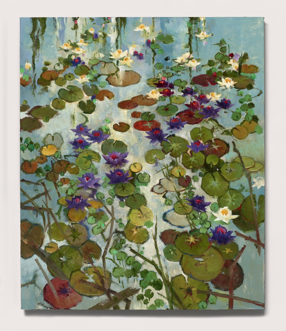 John Alexander Midday Escape, 2021 oil on canvas 48 x 40 inches