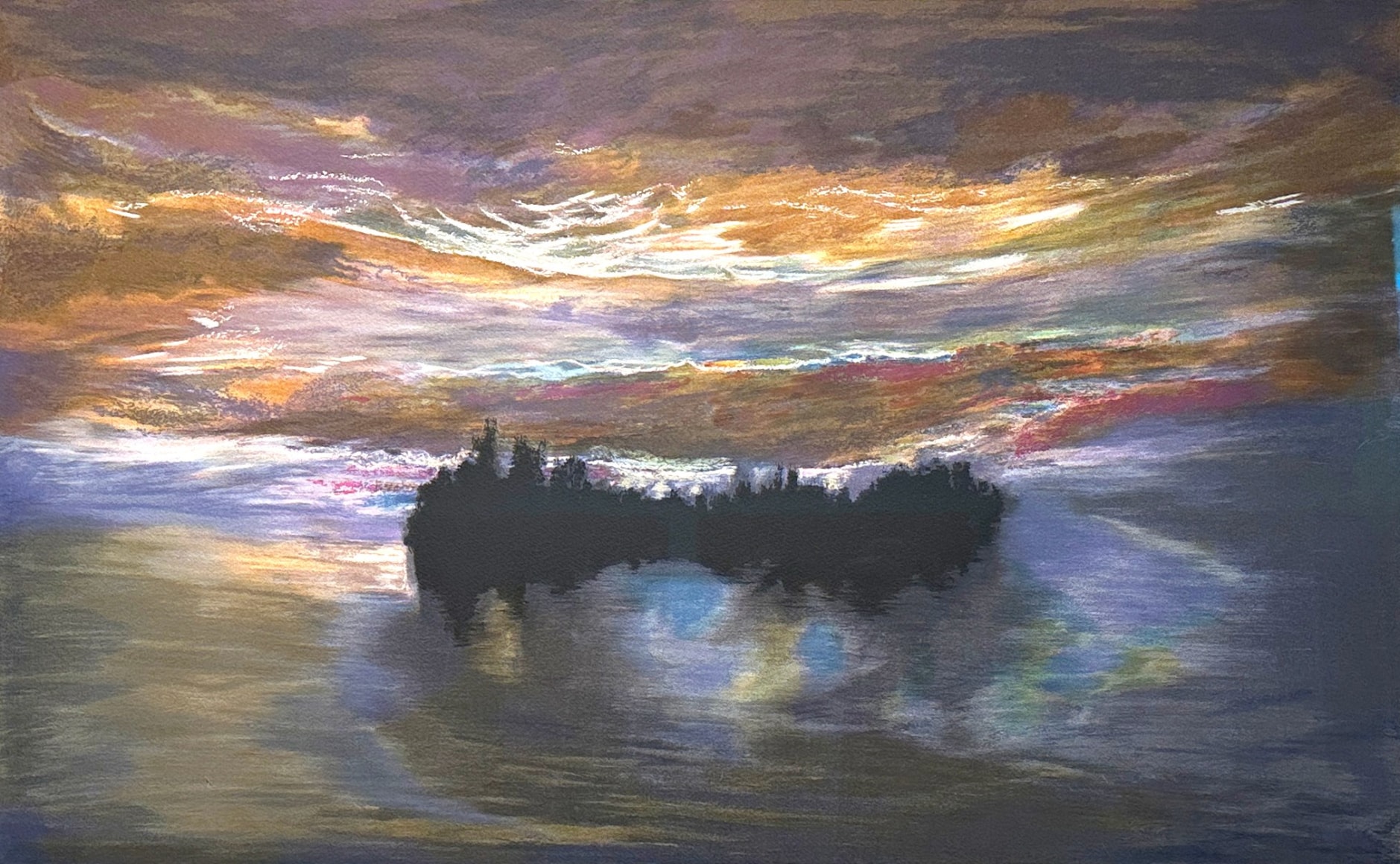 Jules Olitski Luminous Dawn (from Vera List Print Program, Mostly Mozart, Lincoln Center), 1997 Signed and dated recto Jules Olitski '97 and numbered Silkscreen on wove paper AP, edition of 18 24 1/2 &times; 35 inches