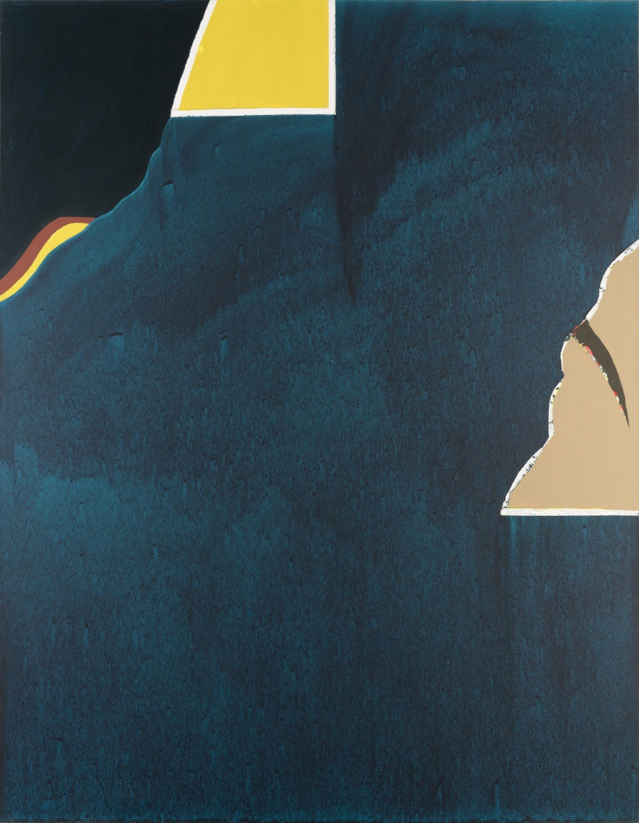 Dorothy Hood Space Signals, 1970s oil on canvas canvas: 89 3/4 x 70 inches frame: 91 1/2 x 71 1/2 x 3 inches